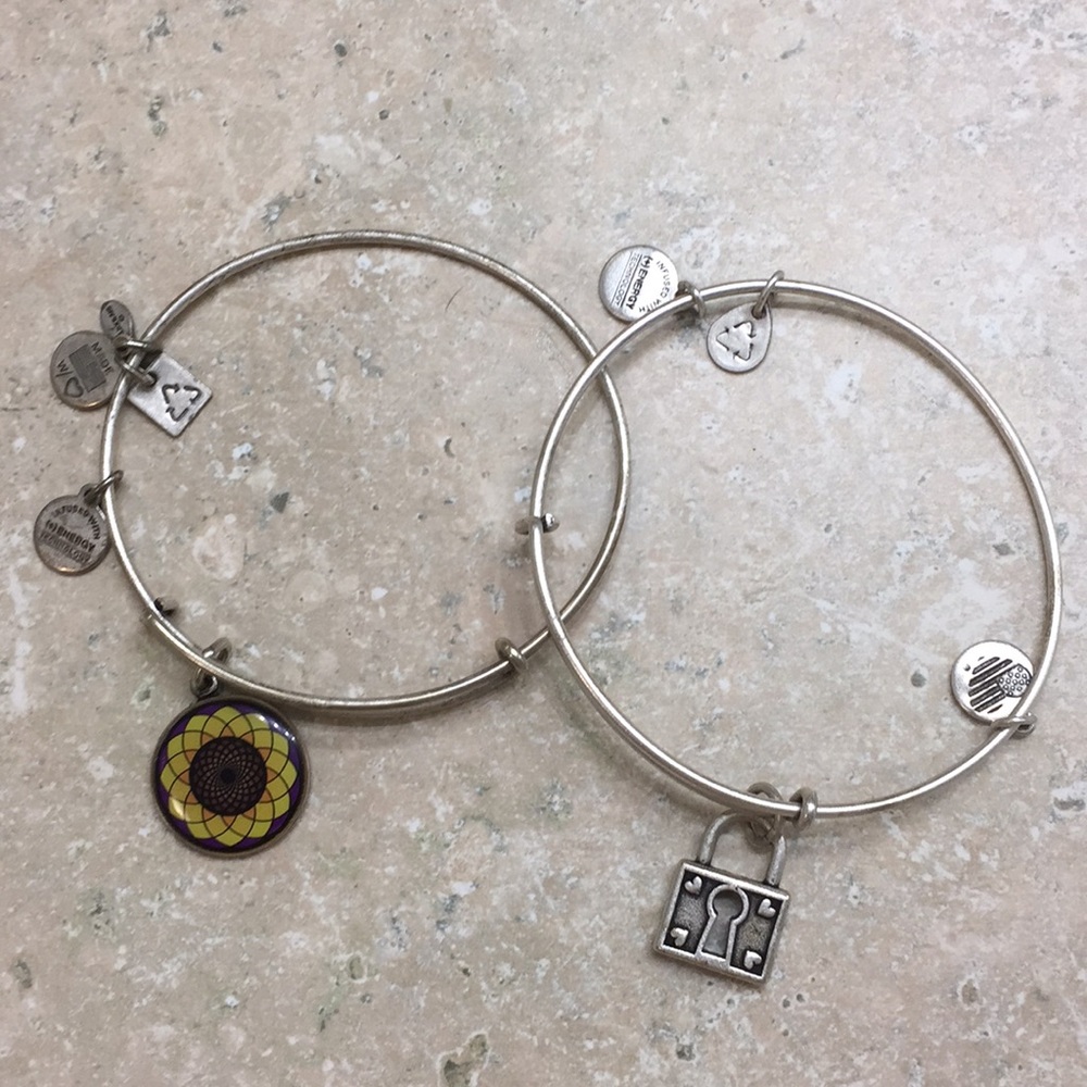 Alex and Ani bracelet set